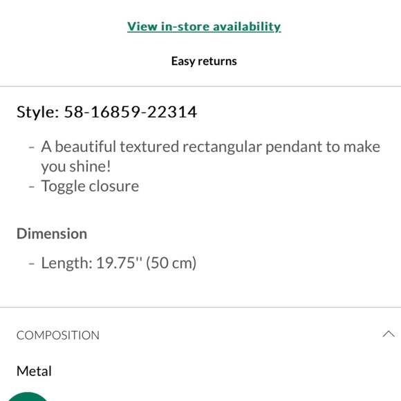 Simons Pendant Necklace - Picture 3 of 8